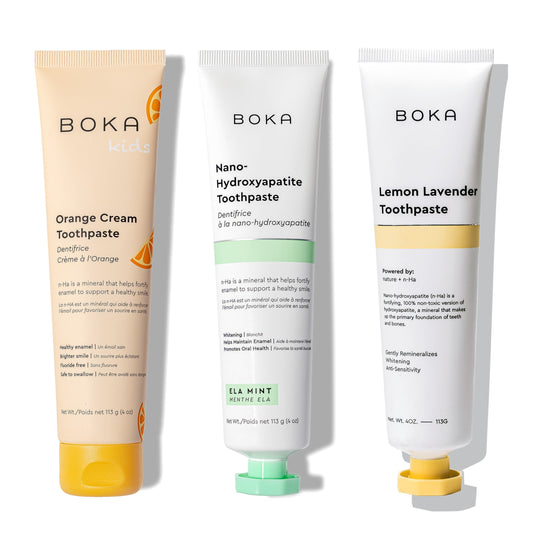 Nano (n-Ha) Toothpaste Family 3 Pack