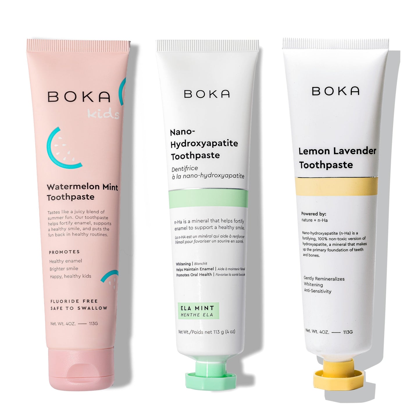 Nano (n-Ha) Toothpaste Family 3 Pack