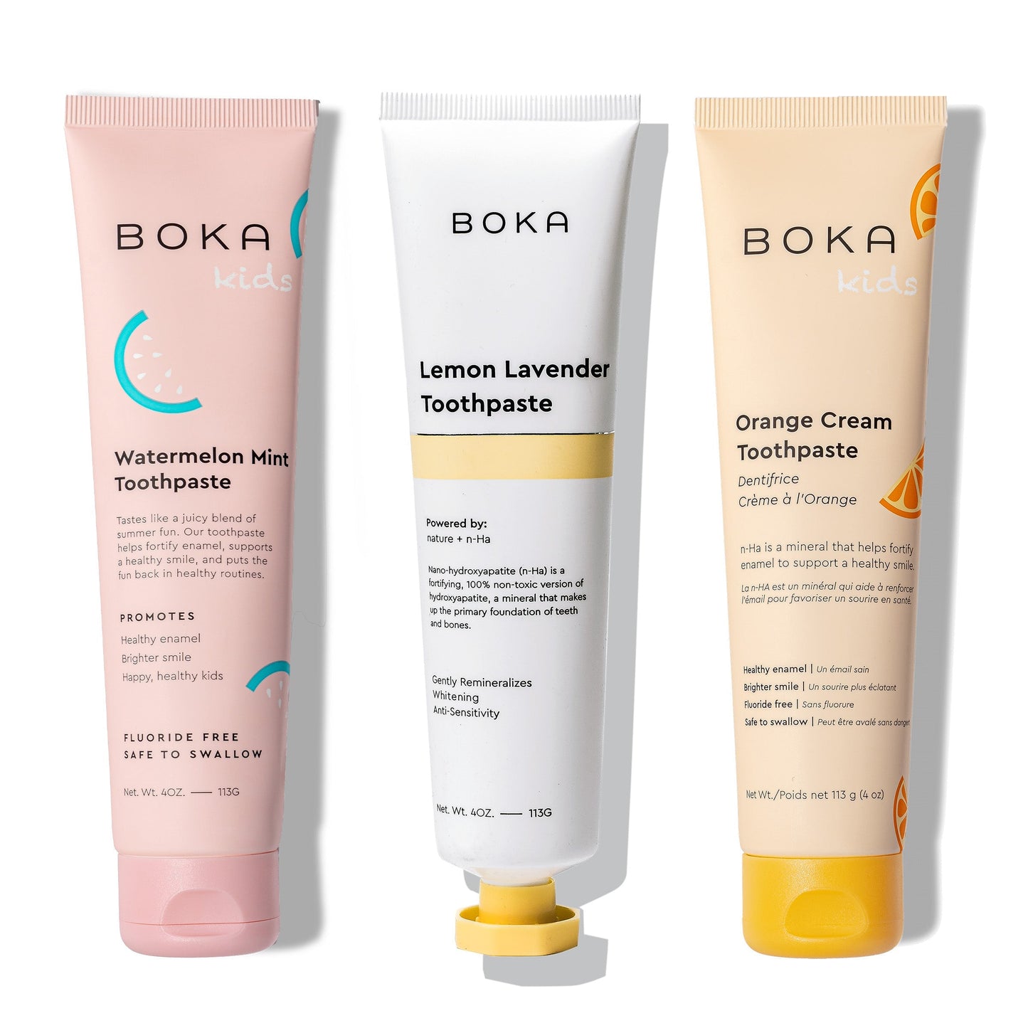 Nano (n-Ha) Toothpaste Family 3 Pack