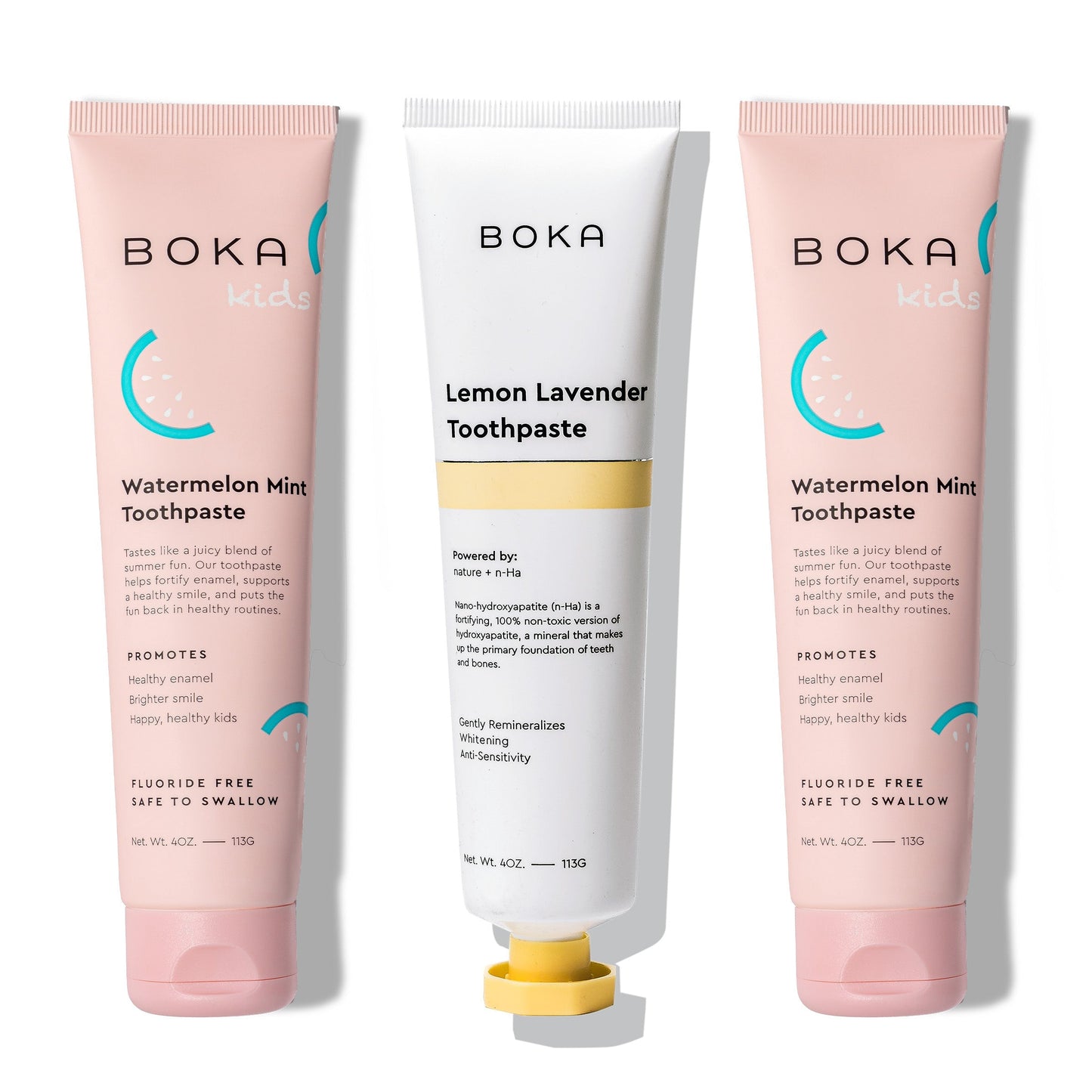 Nano (n-Ha) Toothpaste Family 3 Pack
