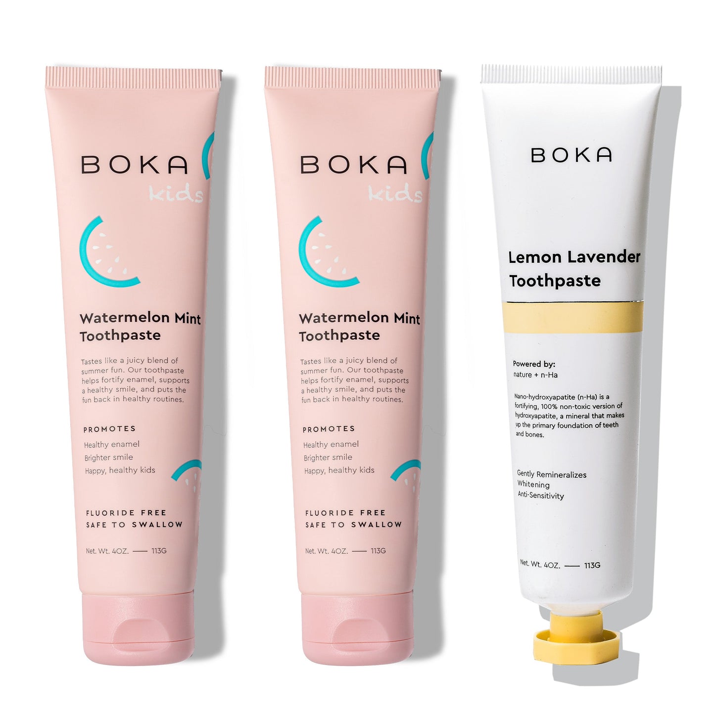 Nano (n-Ha) Toothpaste Family 3 Pack