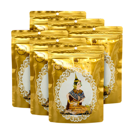 Gold Princess Gold Princess Royal Detoxification Foot Patch - Original (10/pack) x6packs