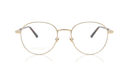 Frames Gucci GG0392O Frames, Gold, Gucci, Medium, Mens, Metal, Oval, Prescription