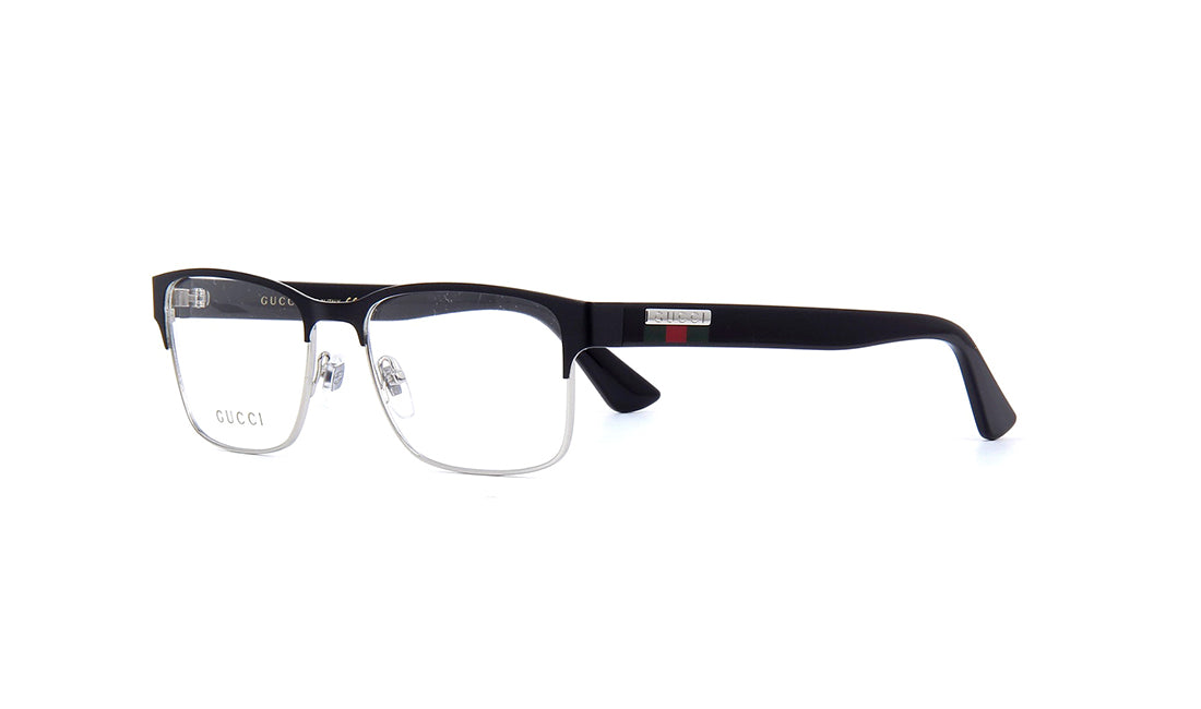 Frames Gucci GG0750O Black, Blue, Frames, Gucci, Large, Mens, Metal, Prescription, Rectangle