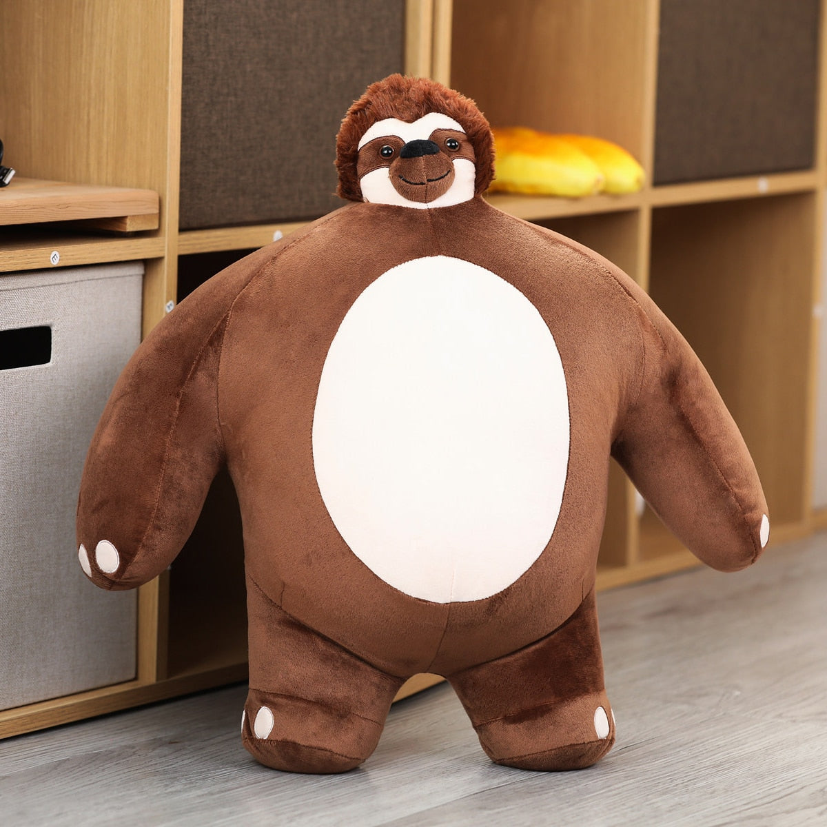 Tiny Head Teddy bear Pillow Stuffed Frog Elephant