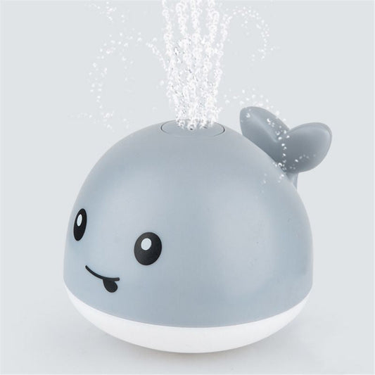 Baby Light Up Bath Tub Toys Whale Water Sprinkler Pool Toys