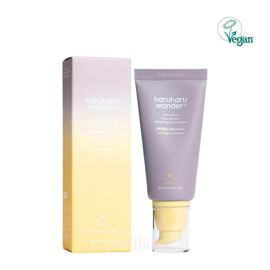 Haruharu Wonder Black Rice Pure Mineral Relief Daily Sunscreen SPF50+ PA++++ 50ml