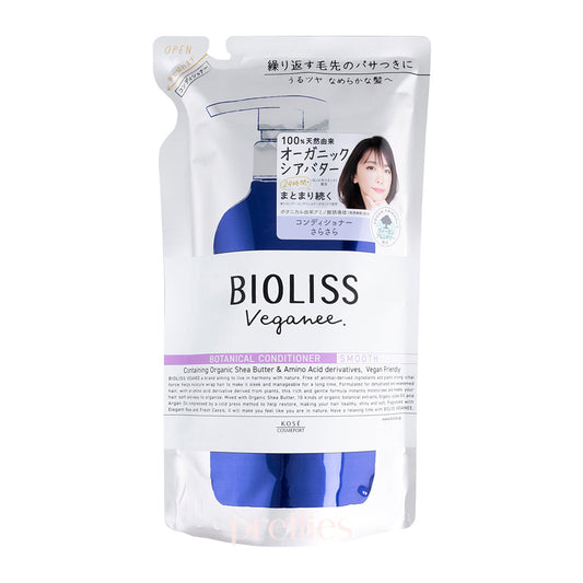 KOSE Bioliss Veganee Botanical Conditioner - Smooth (Refill) 340ml