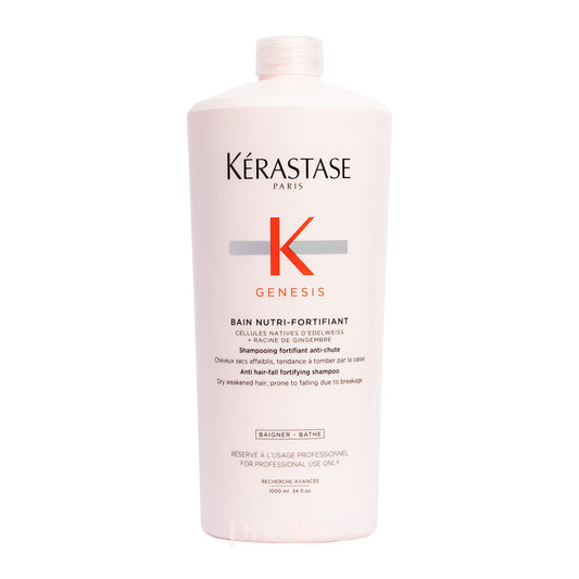 Kerastase Genesis Bain Nutri-Fortifiant Anti Hair-Fall Fortifying Shampoo 1000ml (Pink)