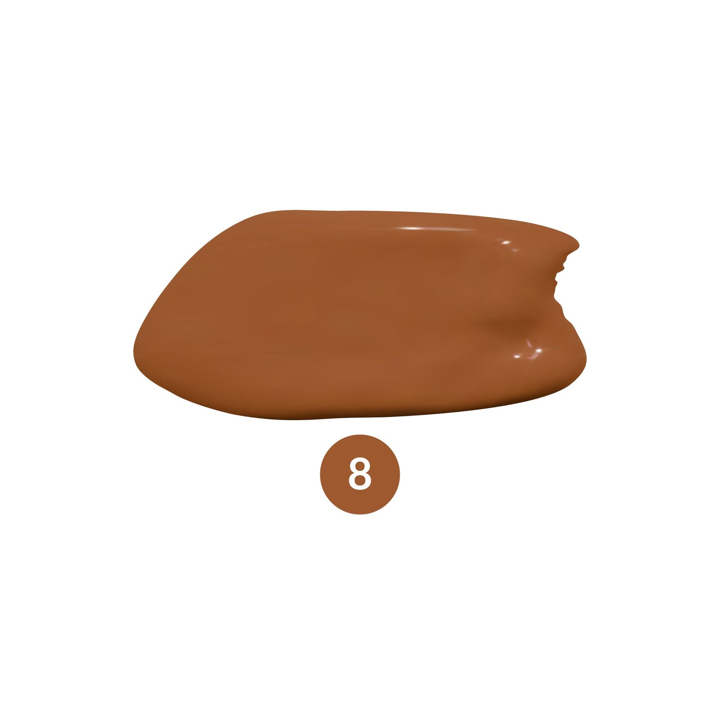 withSimplicity Liquid Foundation Swatch Shade 8