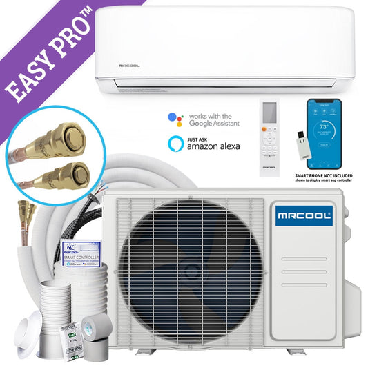 MRCOOL DIY Easy Pro 12.000 BTU 20 SEER Ductless Mini Split Air Conditioner and Heat Pump - 115V