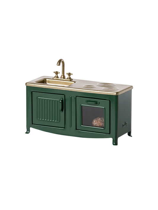 Maileg Dark Green Mouse Kitchen
