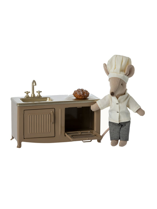 Maileg Light Brown Mouse Kitchen