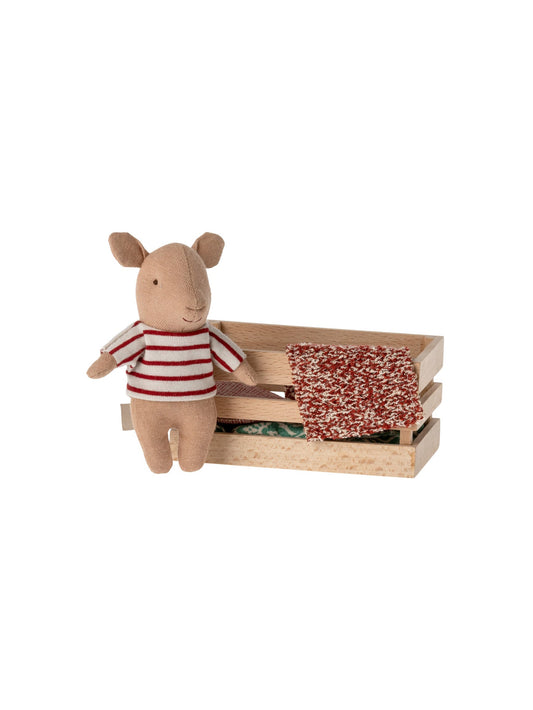 Maileg Pig in Box Baby Girl