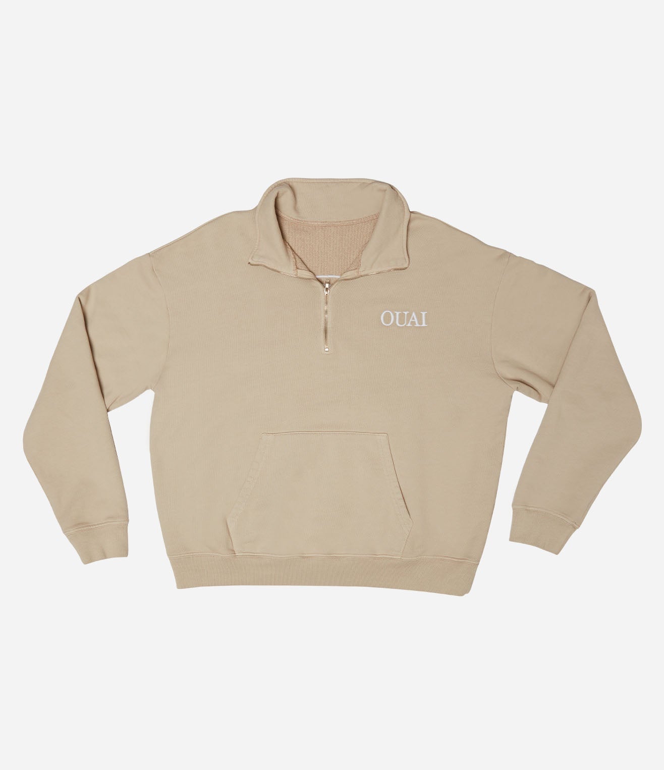 Live Life Your OUAI Half-Zip Sweatshirt