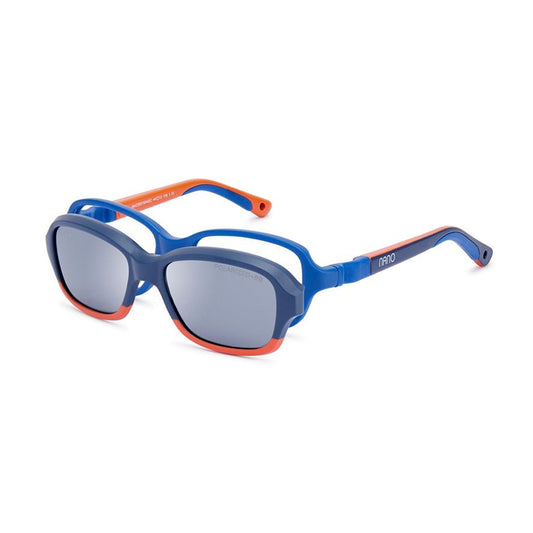 Nano Replay Solar Clip Navy/Orange angled view