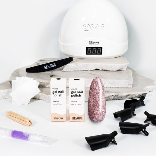 Gelous gel nail polish Razzle Dazzle Packs Starter Pack - photographed in New Zealand
