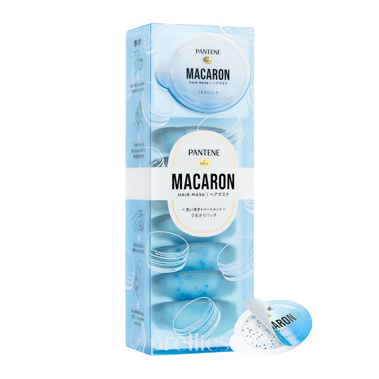 P&G Pantene Macaron Hair Mask - Moisture & Fresh (For Dry Hair) (12ml x 8pcs)/box (Blue)