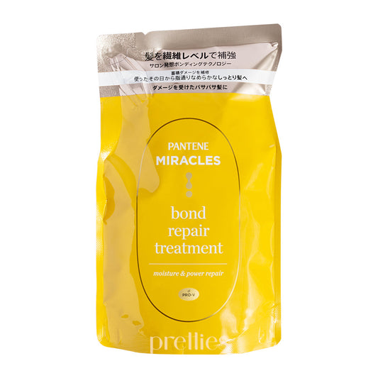 P&G Pantene Miracles Bond Repair Treatment - Moisture & Power Repair (For Damaged Hair) (Refill) 350g (Gold)