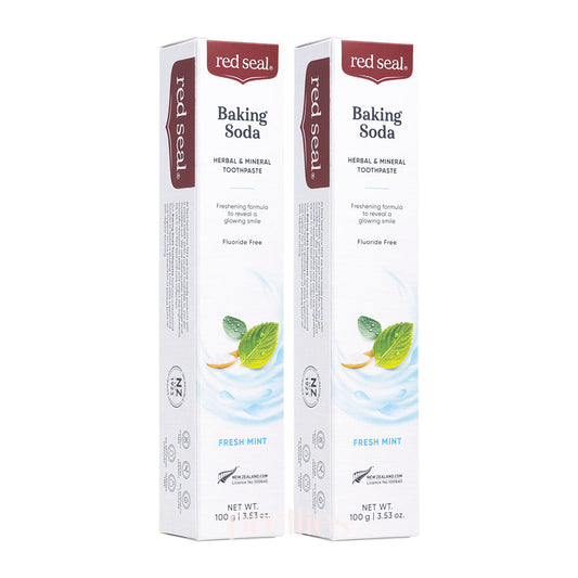 Red Seal Natural Toothpaste (Baking Soda) 100g x2pcs