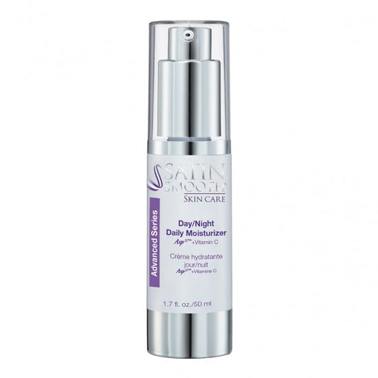 Satin Smooth Skin Care Day/Night Daily Moisturizer 1.7oz
