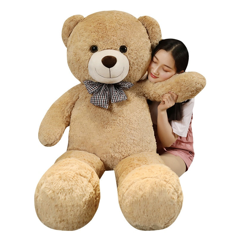 Giant American Bear Plush Doll Soft Stuffed Valentine Gift