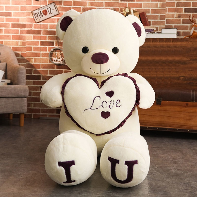 Teddy Bear Plush Toy Lovely Huge Stuffed Soft Bear Doll