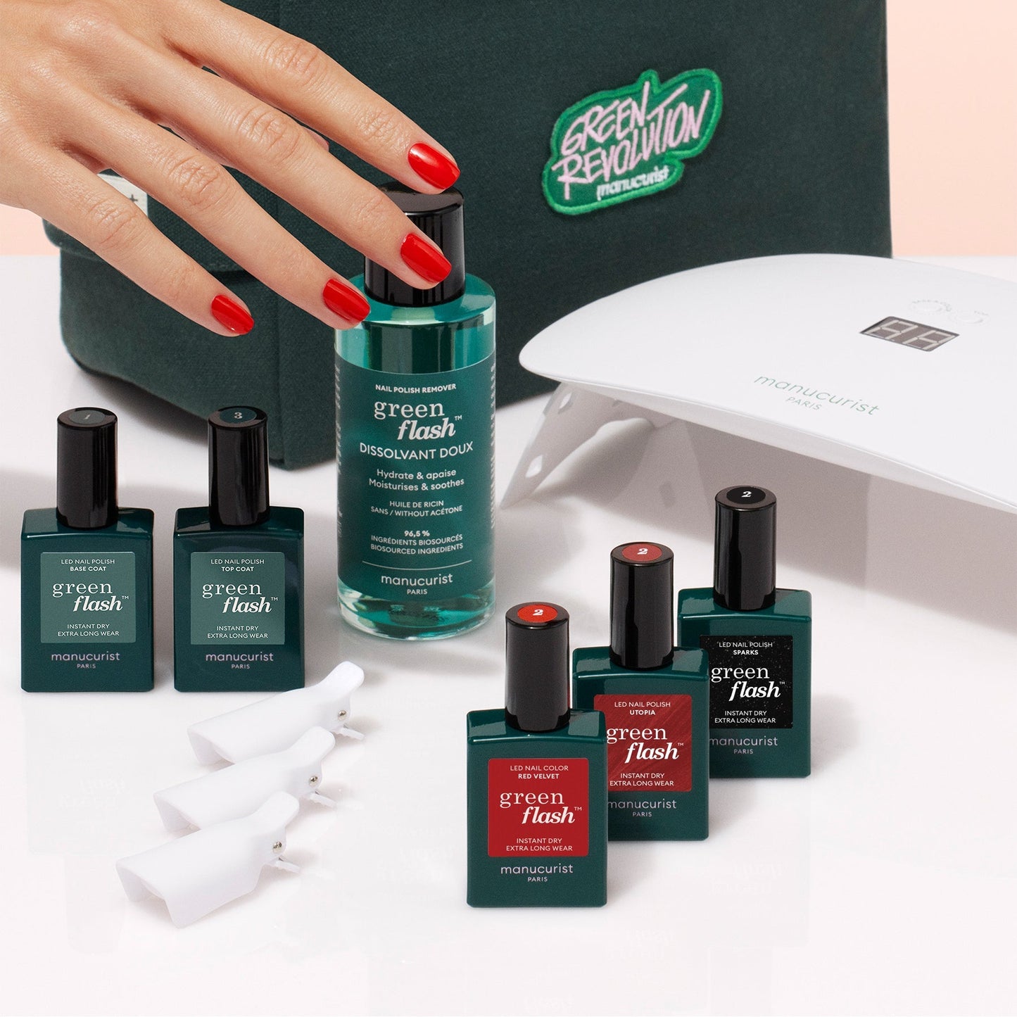 LED nail polish Starter Kit - Holiday Set
