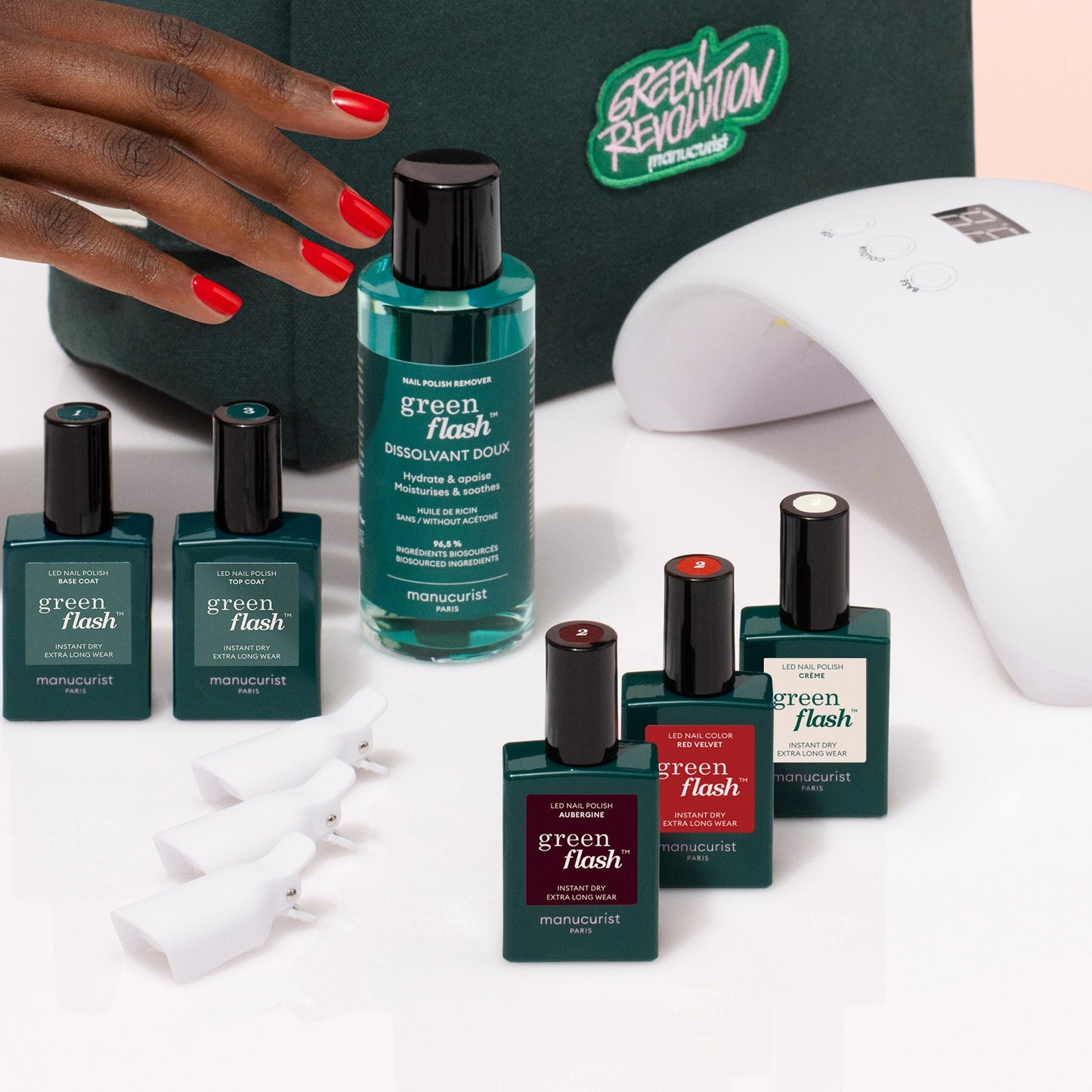 LED nail polish Super Starter Kit - Crush On You Trio