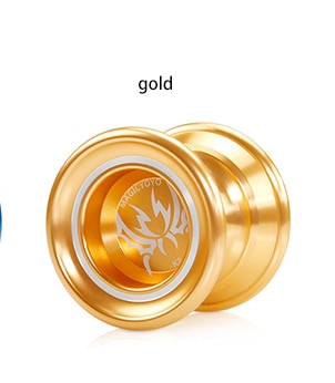 Original MAGICYOYO Aluminum Alloy Boy Yoyo Ball Children Classic Toy T5- Sapphire Blue Professional Metal Yo-Yo