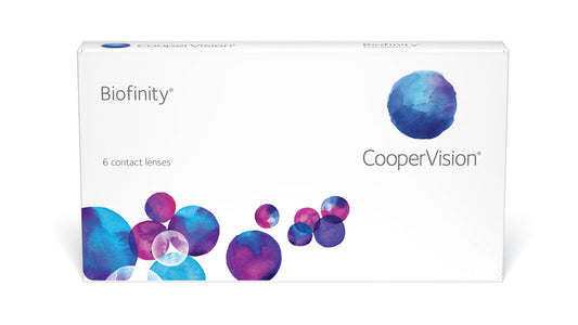 Biofinity 6 Pack - $50/box