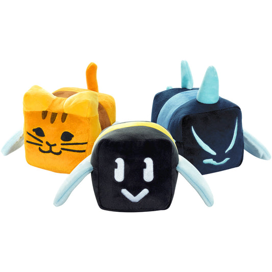 BEE SWARM - Collectible Plush Complete Set (Three 3.5" Tall Plushies, Series 1)