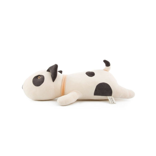 Bull Terrier Long Cushion Ivory Stuffed Plush Toy - 0cm