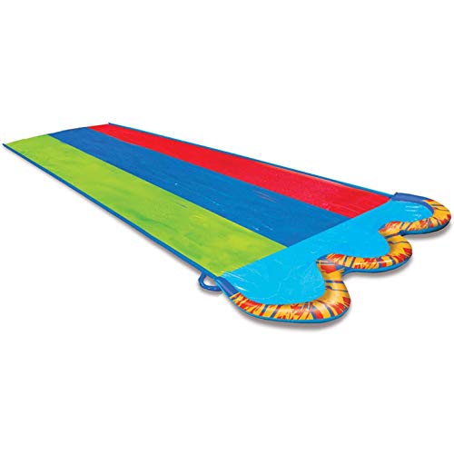 BANZAI Triple Racer Water 16 Feet Long Slide
