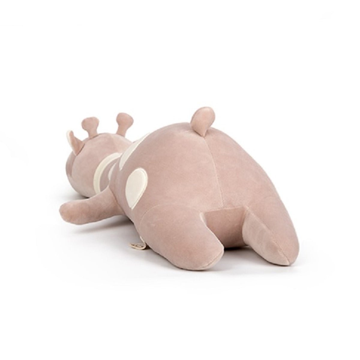 Giraffe Long Cushion Khaki Removable Cover Stuffed Plush Toy