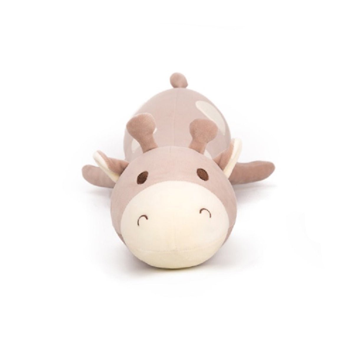Giraffe Long Cushion Khaki Removable Cover Stuffed Plush Toy