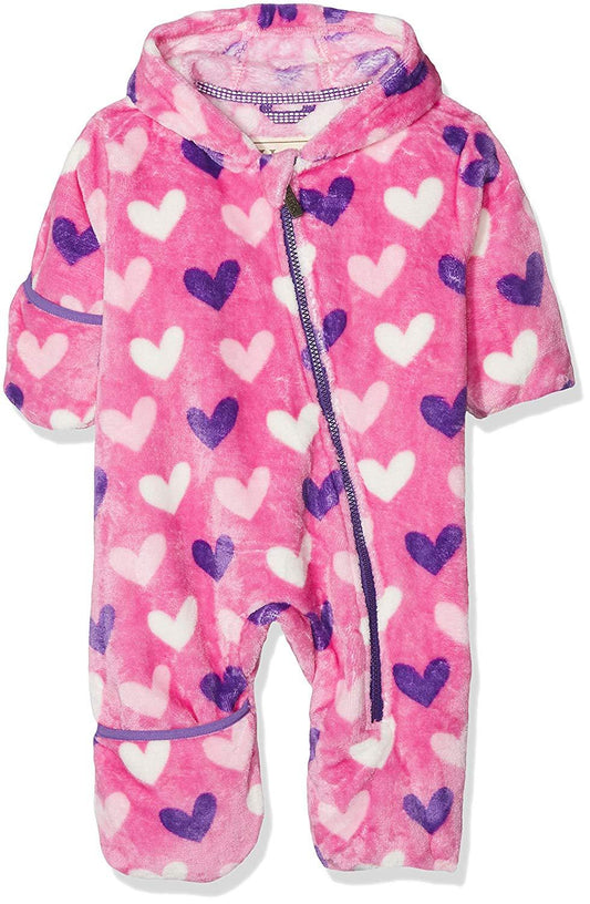 Hatley Fleece Bundler Multi Hearts - Tadpole
