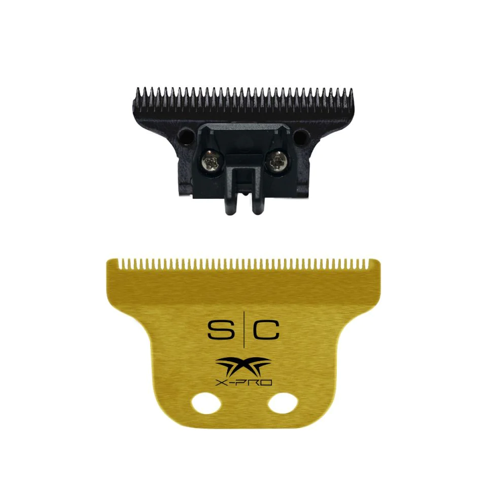 StyleCraft  Gold X-Pro Classic Trimmer Blade Set w/DLC Deep Tooth Cutter