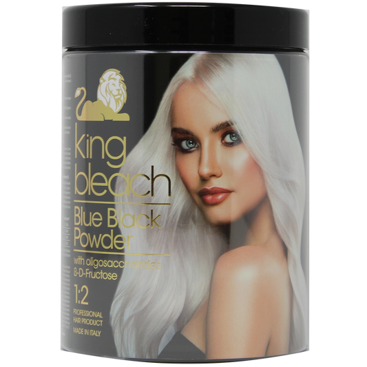 King Bleach Blue Black Bleaching Powder 16oz