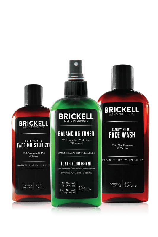 Men's Daily Face Cleanse Routine for Oily Skin