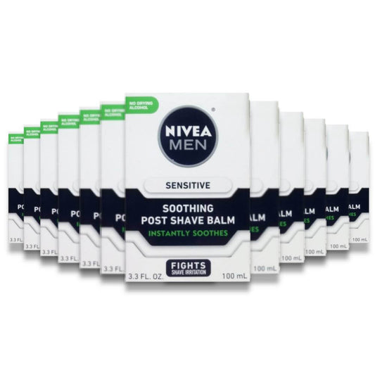 Nivea - For Men Sensitive Post Shave Balm - 3.3 oz - 12 Pack