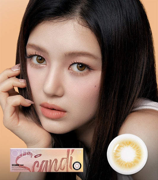 OLENS Scandi One Day Hazel Contact Lenses 20 Pack