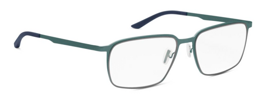 orgreen arrived! handmade in korea scandinavian danish design metal thin lightweight stainless steel square men male classic comfortable s009 matte green grey