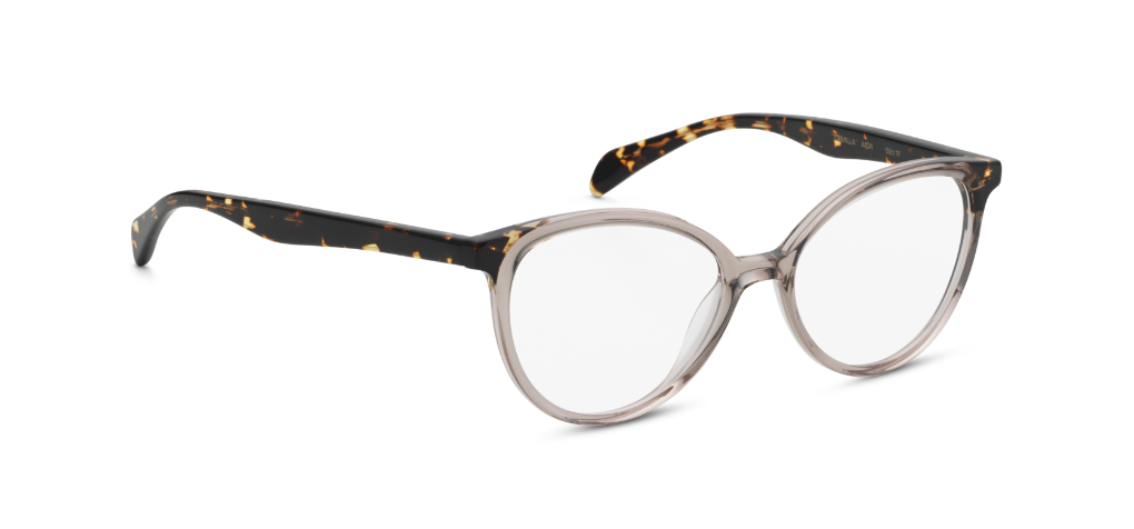 orgreen camilla glasses eyewear eyeglasses spectacles ladies women female made in japan danish design cat eye round clean modern contemporary a104 clear smoke fire