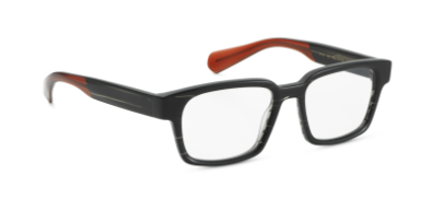 orgreen ryan rectangle danish design handmade in japan acetate plastic quality comfortable men male unisex A211 night black layers burgundy
