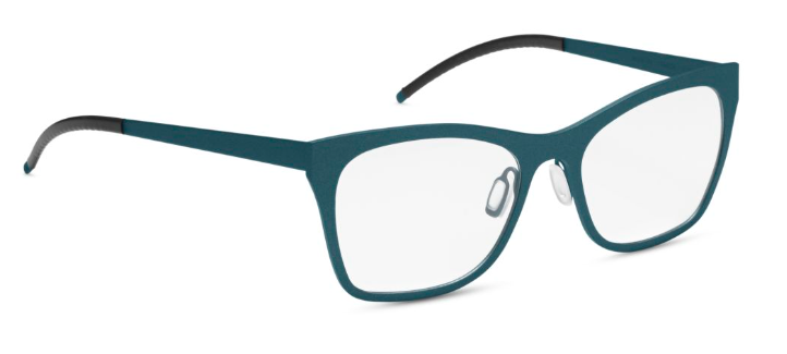orgreen waikiki titanium handmade in japan glasses eyewear luxury metal women female lightweight comfort danish design 801 matte tuxedo blue