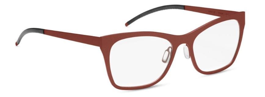 orgreen waikiki titanium handmade in japan glasses eyewear luxury metal women female lightweight comfort danish design 901 matte spanish brown