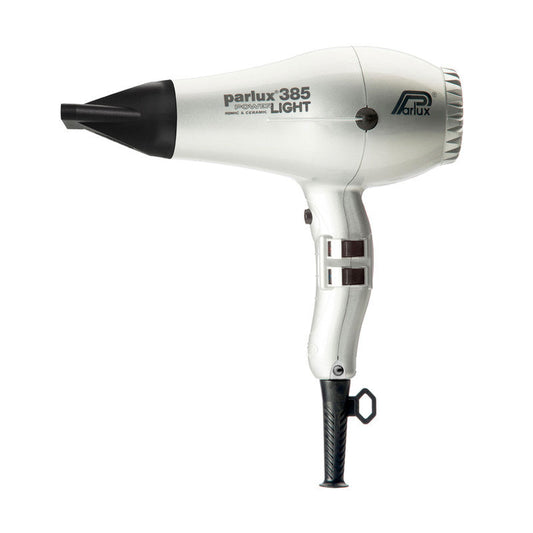 Parlux 385 Powerlight Ceramic & Ionic 2150W Hair Dryer Silver