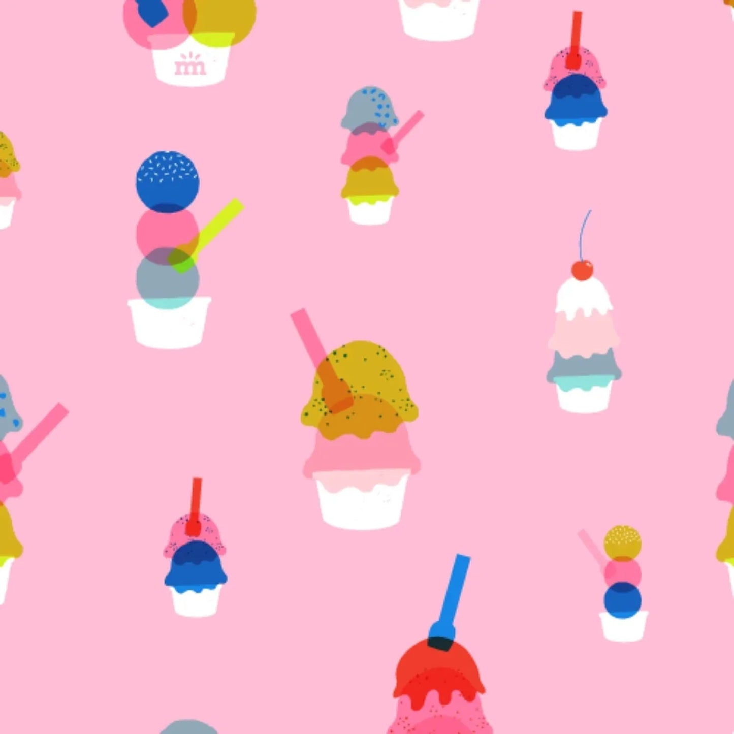 Pink Sundae Funday W/Ruffles Magnetic Footie