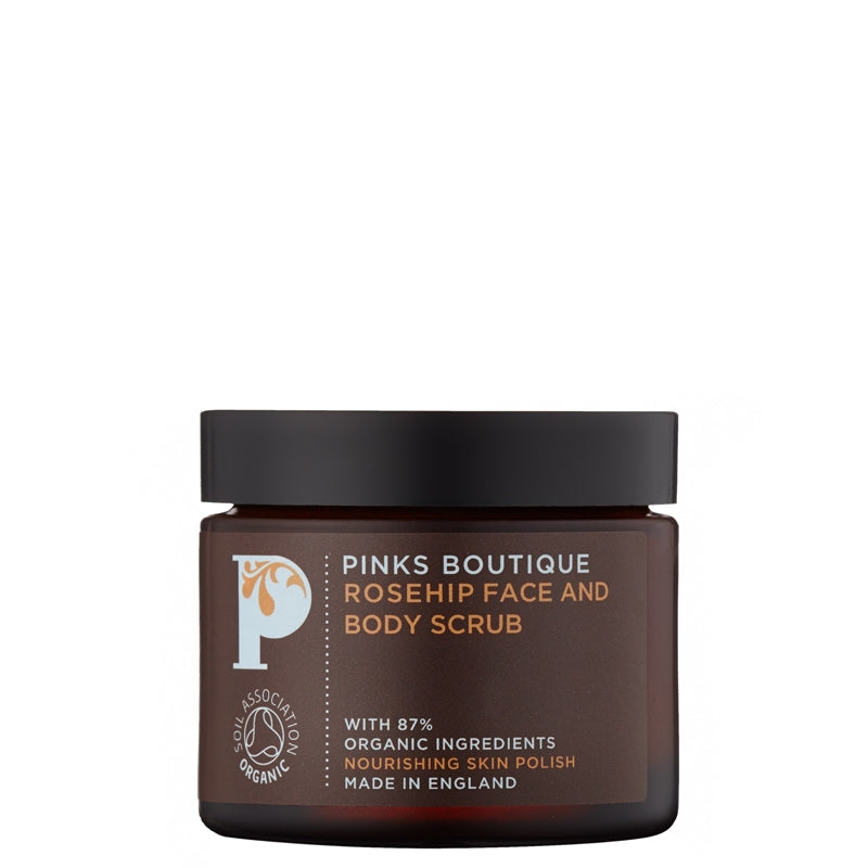 Pinks Boutique Rosehip Face & Body Scrub 60g